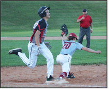 Poor Pitching Results In  Lopsided Loss For  Mayville Legion Ball