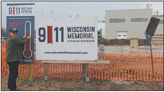 Wisconsin 9/11 Memorial  Receives Support