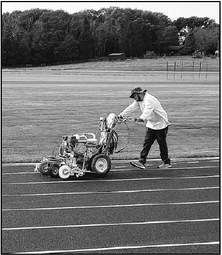 CHS Track Striped  In Unique Way