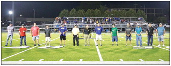 Military Personnel Recognized At Kewaskum Campbellsport Football Game