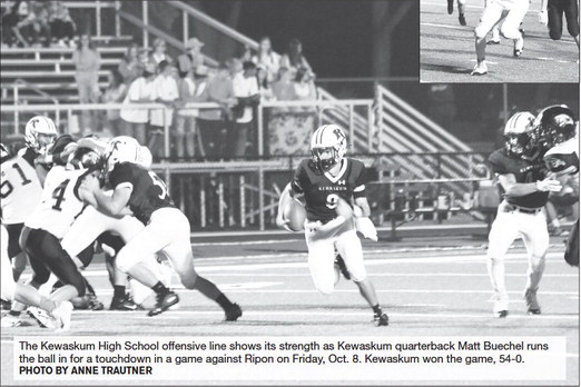 Kewaskum Football Beats Waupun