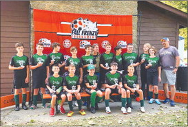 Kewaskum U8 Cyclones Take Second in Erin Soccer Tournament