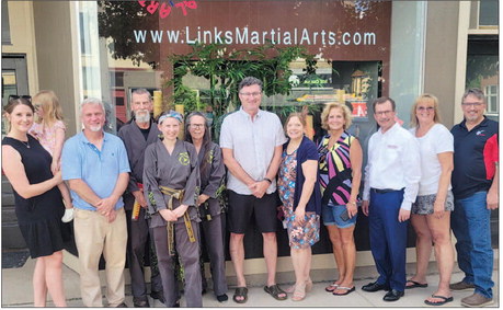 Link’s Martial Arts Receives  Main Street Makeover