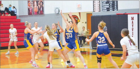 Campbellsport Girls Basketball Battles  Against Flyway Conference Foes