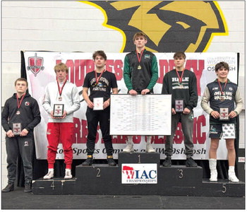 Lomira has Three Wrestlers on the  Podium at On the Water Classic